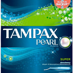 tampons, tampax, delivery, tampax pearl, super memmzy package